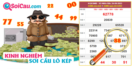 Hướng dẫn soi cầu lô kép miền Bắc đơn giản chính xác Hướng dẫn soi cầu lô kép miền Bắc đơn giản chính xác